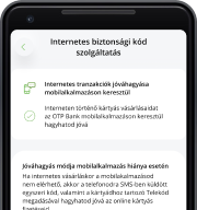 Internetes kártyás vásárlások beállítása Internetes kártyás vásárlások beállítása