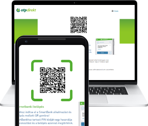 Olvasd be QR-kódot az OTP SmartBank mobilalkalmazással