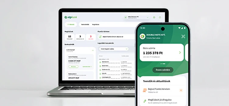 Új vállalati internet- és mobilbank