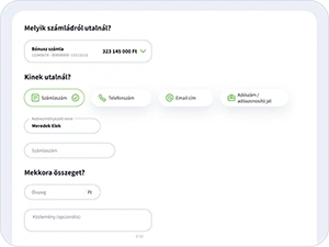internetbank-utalás-számlaszám-kedvezményezett-összeg-megadása-képernyő