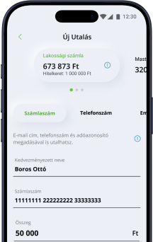 mobiltelefon-képernyő-új-utalás-kedvezményezett-számlaszám-összeg-megjegyzés-megdása