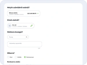 internetbank-utalás-számlaszám-kedvezményezett-összeg-ütemezés-megadása-képernyő