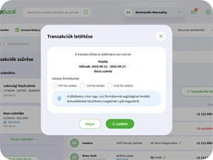 pop-up-ablak-tranzakció-letöltése-opciók-jóváhagyás