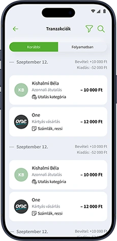 mobiltelefon-képernyő-tranzakció-letöltése-opciók-jóváhagyás