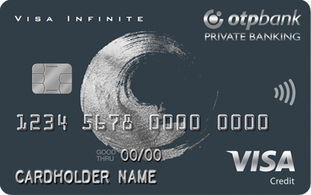 VISA Infinite hitelkártya